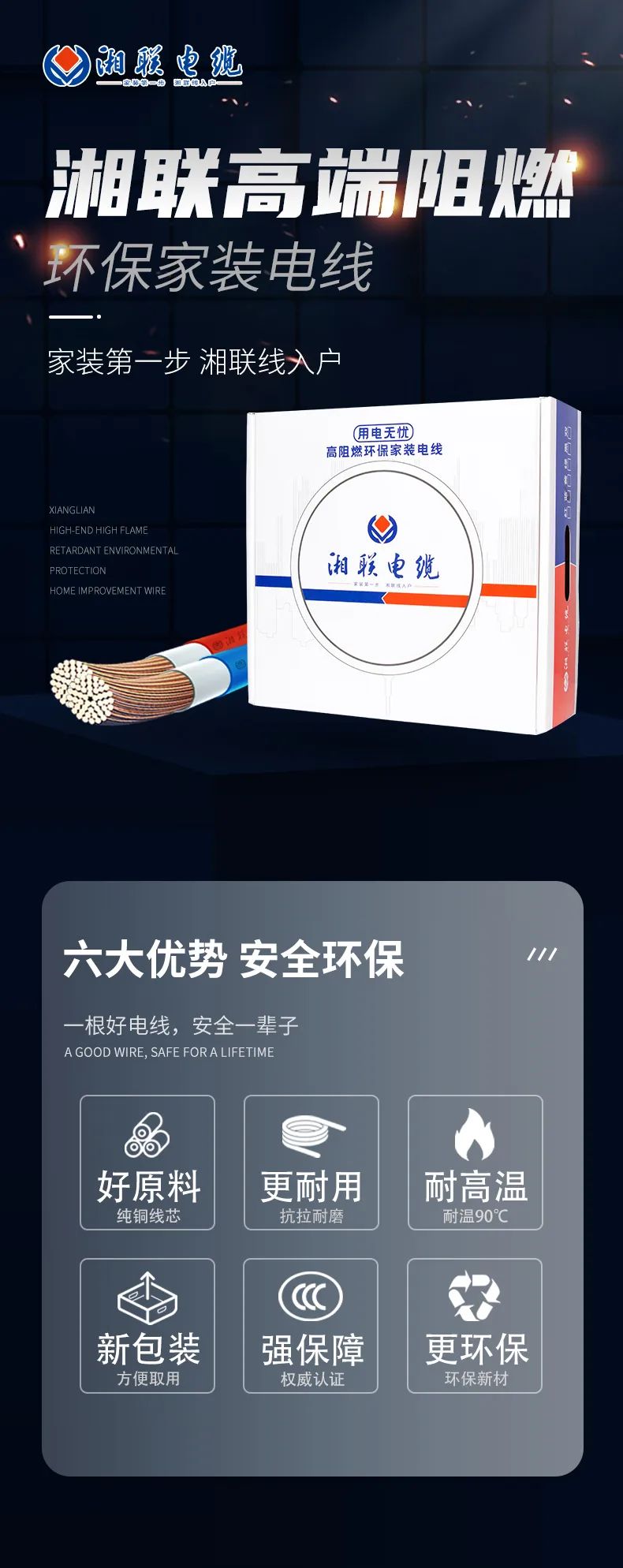 高端新品，雙層防護(hù) 品質(zhì)升級(jí)，安全加倍 #安全用電你我湘聯(lián)
